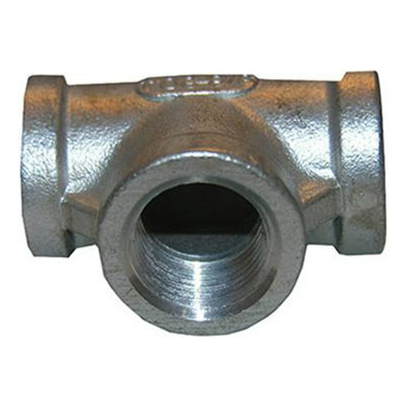 Lasco 32-2409 Stainless Steel Pipe Tee, 3/4 In. FIP - Quantity 6