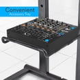 thumbnail image 2 of Pyle Universal Portable Foldable Professional DJ Laptop Stand w/ Accessory Tray, 2 of 6
