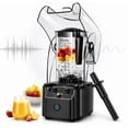 thumbnail image 5 of Professional Commercial Blender With Shield Quiet Sound Enclosure 2200W Industries Strong and Professional-Grade Power, Self-Cleaning, Black, 5 of 5