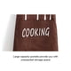 thumbnail image 3 of Injueey Funcionamiento impermeable excelente del paño que cocina el delantal impermeable de la cocina para el premio de los hombres y de las Cocina y Comedor Negro, 3 of 6