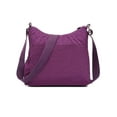 thumbnail image 4 of LAVA Nylon Crossbody Bag Women Purses Waterproof Shoulder Bags Casual Messenger Commuter Bag Hangbags for Travel Purple, 4 of 11