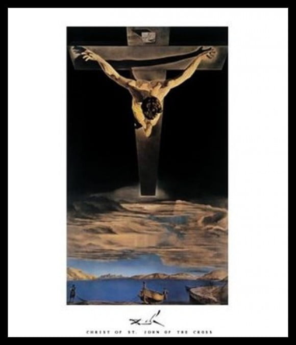 Christ Of St John Of The Cross C1951 Poster Poster Print By Salvador
