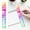 🔥 colorful_Hot#2215, variant on Flexible Plastic Soft Ruler 30cm | Colored Bendable Measuring Tool | Dual-Sided Clear Markings | Lightweight Portable Drawing & Sewing Ruler | 1 Piece | Flexible Ruler for Designers, Crafters