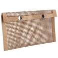 thumbnail image 2 of Eddwiin Non?Stick Barbecue Baking Grilling PTFE Bag Heat?Resistant Reusable Mesh for Picnic, 2 of 8