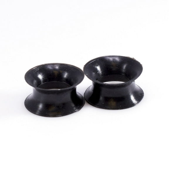 Ear Plugs / Tunnels Sold by Pair made of Soft Thin Silicone Flexible Expanders