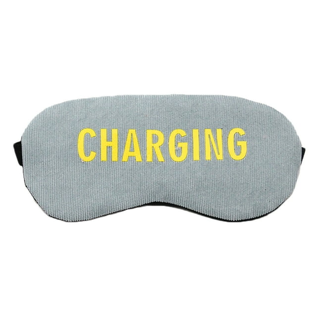 Bangcool Sleep Eye Mask Creative Letter Elastic Eye Shade Eye Sleep Cover with Ice Pack