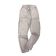 thumbnail image 5 of Pantalones de algodón Qarigey para hombre color sólido elegante lavable fácil de combinar largo oficina Gris blanco XXXL 2piezas, 5 of 6