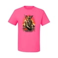 thumbnail image 2 of Wild Bobby, Undead Dark Knight, Pop Culture, Men Graphic Tees, Neon Pink, X-Large, 2 of 3