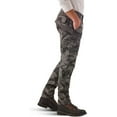 thumbnail image 4 of Wrangler Authentics mens Regular Tapered Cargo Pants, Grey Camo, 34W x 32L, 4 of 5
