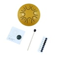 thumbnail image 4 of Instrument de Percussion, Notes de Percussion Majors Amis avec 4 Percussion Portable 4 Pouces avec Majors Pouces 8 Tambour Bally C Key Tambour Méditation Tambour avec Notes C Tambour Notes Tambour 4 Percussion Tambour 8 Notes, 4 of 6
