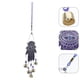 thumbnail image 4 of Metal Evil Eye Palm pared colgante Viento de viento Muro de pared Campana colgante, 4 of 5