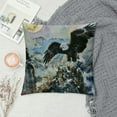 thumbnail image 2 of Orinice bald eagle Graphic Decorative Pillow Cover for Home Couch Living Room Bed Sofa 22x22in, 2 of 5