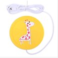 thumbnail image 1 of 3 Piece/Set Cartoon Silicone Heating Portable USB Milk Tea Thermal Insulation Non Slip Mat Meal Mat Coffee, 1 of 8