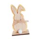 thumbnail image 4 of Adorno decorativo de conejito de Pascua, artesanía, escritorio, pasillo, suministros para fiestas, interior, conejo Naranja, 4 of 9