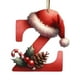 thumbnail image 2 of Uuiauoio Alphabet Letters Christmas Ornament,Christmas Letters Ornaments A to Z Ornament Letters Decorative Hanging Xmas Alphabet Letters for Christmas Tree(Z), 2 of 6