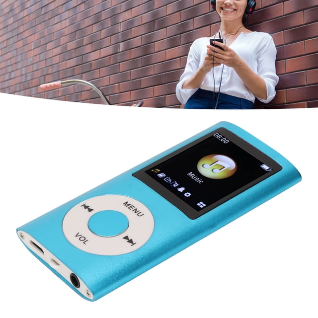Reproductor De Mp3, Reproductor De Música Portátil Con Pantalla LCD De 1.8 Pulgadas, Sonido Sin Pérdidas, Reproductor De Mp3 De Metal, Metal Mp4 Para Niños, Admite Hasta 64 G
