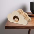 thumbnail image 6 of FITYLE Hamster Wood House Hideout Cage Accessories Small Animals DIY Cage Habitat Decoration Gerbils Dwarf Hamsters Toys Running Toy Shaped, 6 of 10
