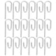 thumbnail image 1 of Juego de 50 ganchos metálicos resistentes para cortinas, con pinzas, ideales para dormitorio, sala de estar, oficina y baño., 1 of 7