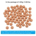 thumbnail image 3 of Uxcell 9-10mm 0.88 Lbs Clay Pebbles Brown Gardening Potted Balls for Hydroponic Growing, 3 of 6