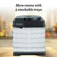 thumbnail image 4 of Elite Cuisine Digital Food Dehydrator with 5 BPA Free Trays, Top Mounted Fan, 4 of 5