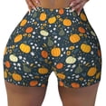 thumbnail image 2 of Fotbe Pumpkin Shorts Sin Costuras – Shorts Deportivos de Cintura Alta para Mujer, Elásticos para Gimnasio, Yoga, Running o Ciclismo-Medium, 2 of 8