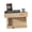 Wood color, variant on Giaone Contemporary Floating Shelf Wall Mounted Drawer with Compartment Storage Rack For Book Plant Decoration
