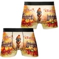 thumbnail image 3 of Happy Thanksgiving Mastiff Give Thanks Fall Beanie Scarf Welcome All Over Print Boxer Briefs Underwear for Men Dad Mastiffs Dog Lover Gifts Idea - 00020, 3 of 6