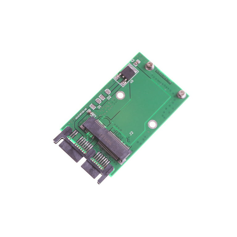 excitation uudgrundelig avis Mini Pcie Pci-e mSATA SSD to 1.8" Micro SATA Adapter Converter Card PCBA 0  0 0 0 0 - Walmart.com
