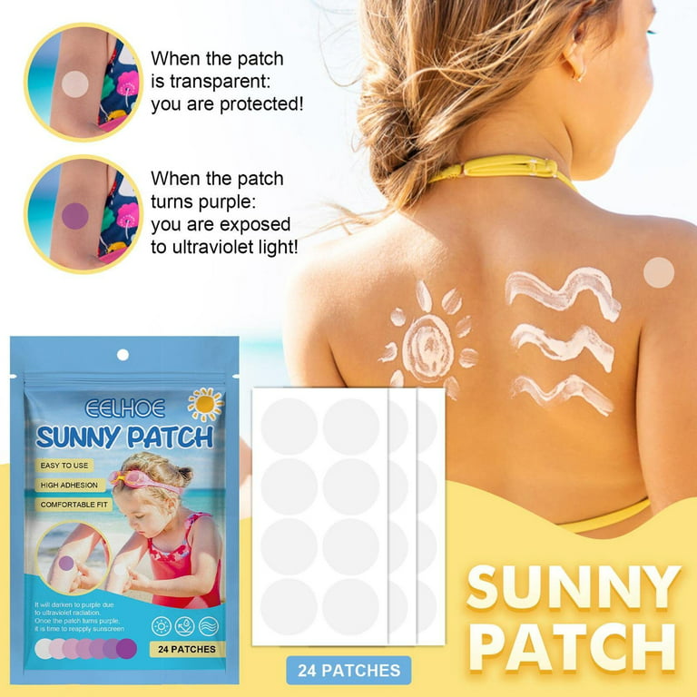 Individual Patterned Sunscreen Clothing Patch Stickers Used - Temu
