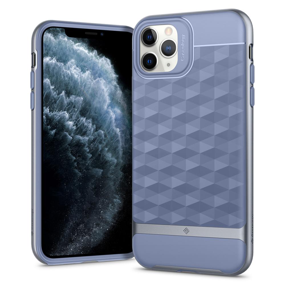 iPhone 11 Pro Max Case, Caseology Parallax Silver