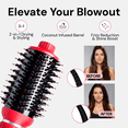 thumbnail image 4 of L'ANGE HAIR VolumeBoost 60mm 2-in-1 Ceramic Volumizing Brush Dryer | Fast Drying & Styling for Frizz-Free, Voluminous Blowouts | Ceramic-Coated Barrel (Red), 4 of 7