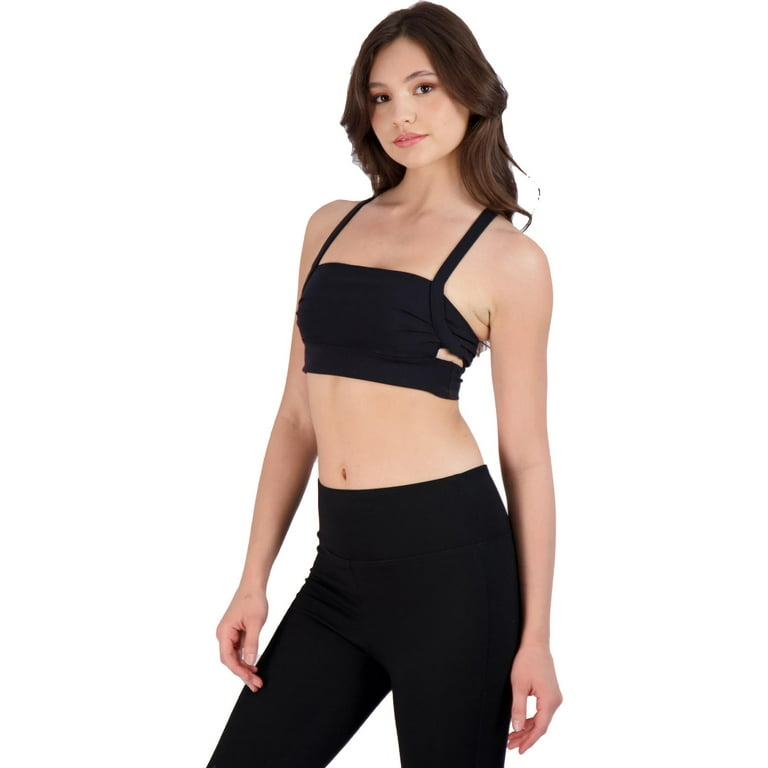 FP Movement by Free People Wave Rider Women's Cut Out Square Neck Sports Bra