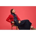 thumbnail image 6 of Free Assembly Women's and Women's Plus Fair Isle Cardigan with Welt Pockets, Midweight, Sizes XS-4X, 6 of 7