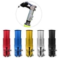 thumbnail image 6 of Bike Stem Riser,Alloy Bike Stem Raiser Handlebar Riser Raiser Handlebar Adaptor Bike Neck Stem Head Riser Adaptor Bike Head Raiser Rookin Black 124mm, 6 of 6