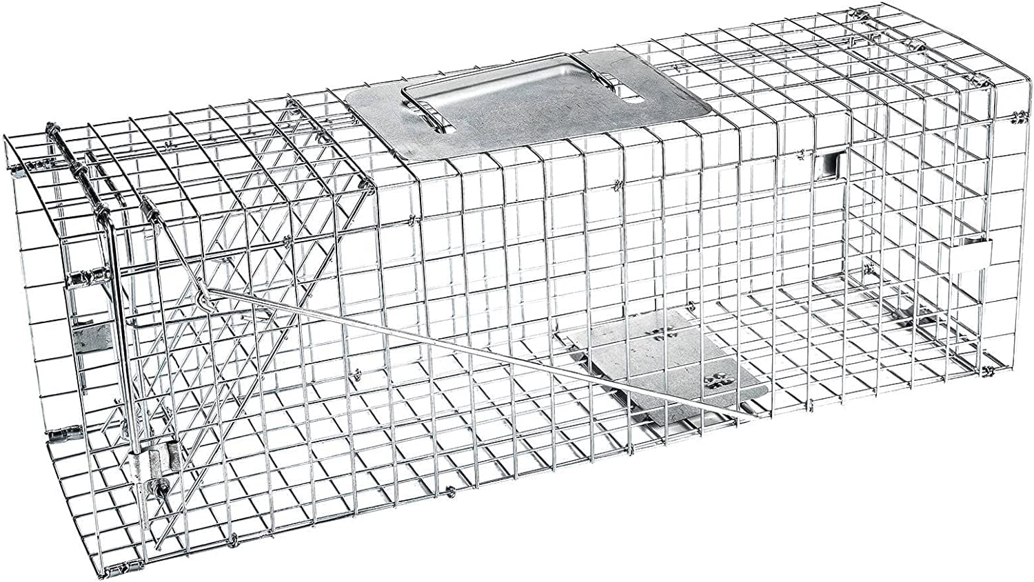 Collapsible Live Animal Cat Traps Cage for Cats Squirrels Weasals Raccoons  Rabbits Foxes Wild Boar - China Cat Cage Trap and Animal Cage Trap price