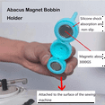 thumbnail image 2 of Magnetic Bobbin Holder,Thread and Bobbin Organizer for Machine Sewing Magnetic Adsorption Bobbin Organizer Storage A, 2 of 6