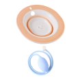 thumbnail image 1 of Baño de asiento para asiento de inodoro Baños de Orificio de drenaje Asiento de Baño de cadera para Rosado Yuyangstore Asiento de inodoro para baño de asiento, 1 of 8
