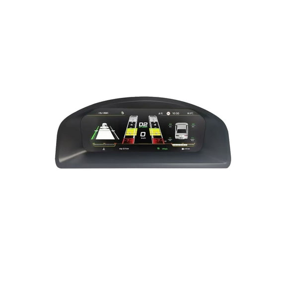 WOWUSEFUL Digital Dashboard Instrument Cluster Suitable for T5.1 10-15ys 12.3 Inch Easy Installation
