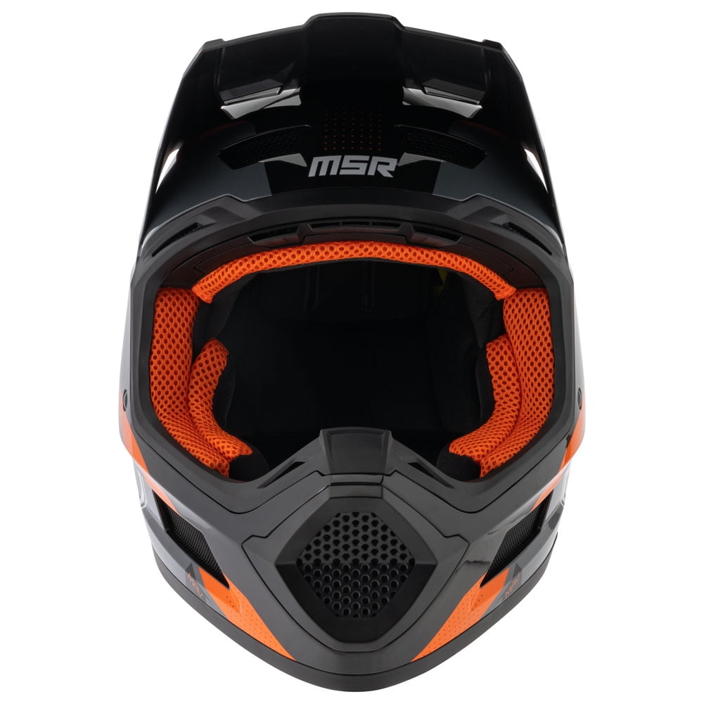 MSR™ Mav Inertia Dirt Bike Motocross Helmet w/MIPS X-Small Black/Grey/Orange