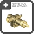 thumbnail image 2 of T4171ORB 3-Function Diverter Valve Trim, Available in Various Colors, 2 of 2