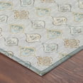 thumbnail image 3 of Addison Rugs Chantille Indoor/Outdoor Transitional Floral Silver Machine Washable Runner Rug, 2'3" x 7'6", 3 of 7