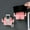 Red, variant on Wall Mount Phone Holders, Self Adhesive Phone Stand, Cell Phone Holders, Wall Mount Phone Charging Holders, Charging Phone Organizer Bracket with Data Cable Receiving Hole