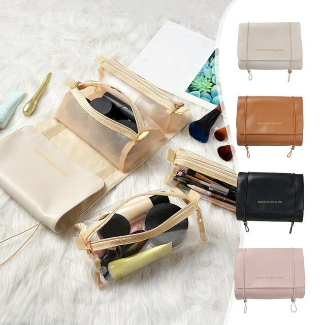 Xihbxyly Ofertas Diarias Del Día Ofertas Relámpago Granular Capacitives And Mujer, Bolsa Maquillaje, Bolsa de Viaje de Cuerro para Cosmetics, Bolsa de Viaje Multifuncional para Cosmetics And Maquilla