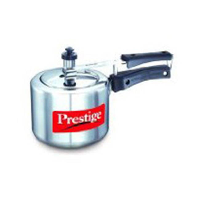Indian Best Prestige Popular Plus Induction Base Pressure Cooker,12 Litre Silver 