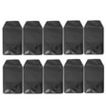 thumbnail image 3 of CIMAXIC 10 Pcs PVC Waterproof Trapezoid Pen Protector Pen Bag Practical Pen Pouch Inserted Leak-Proof Pocket Protector (Black),6.14"X3.35"X0.03", 3 of 5