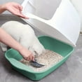 thumbnail image 6 of Hooded Cat Litter Box - Fully Enclosed Pet Toilet with Lid - Easy Clean Handheld Design for Kitten & Cat Hygiene, 6 of 6