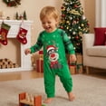 thumbnail image 6 of Christmas Pajamas for Family, Long Sleeve Elk Tops + Plaid Pants Set for Adults,, 6 of 8