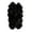 Black, variant on Natural New Zealand Sheepskin Quattro Rug | Taupe | 4'x6'
