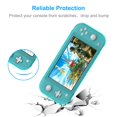 thumbnail image 2 of Funda de TPU suave para Nintendo Switch Lite, funda protectora para Nintendo Switch Lite 2019 (turquesa) BANYUO  Hogar, 2 of 5