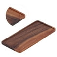 thumbnail image 1 of Coffee Tray, Clear Texture Natural Wood Texture Kitchen Tray Fine Workmanship With 9.8x4.7x0.5 Inches For Tea Lovers Or Home, 1 of 8